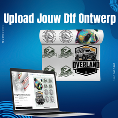 Kant-en-klare DTF Sheets: Upload, bestel en pers direct