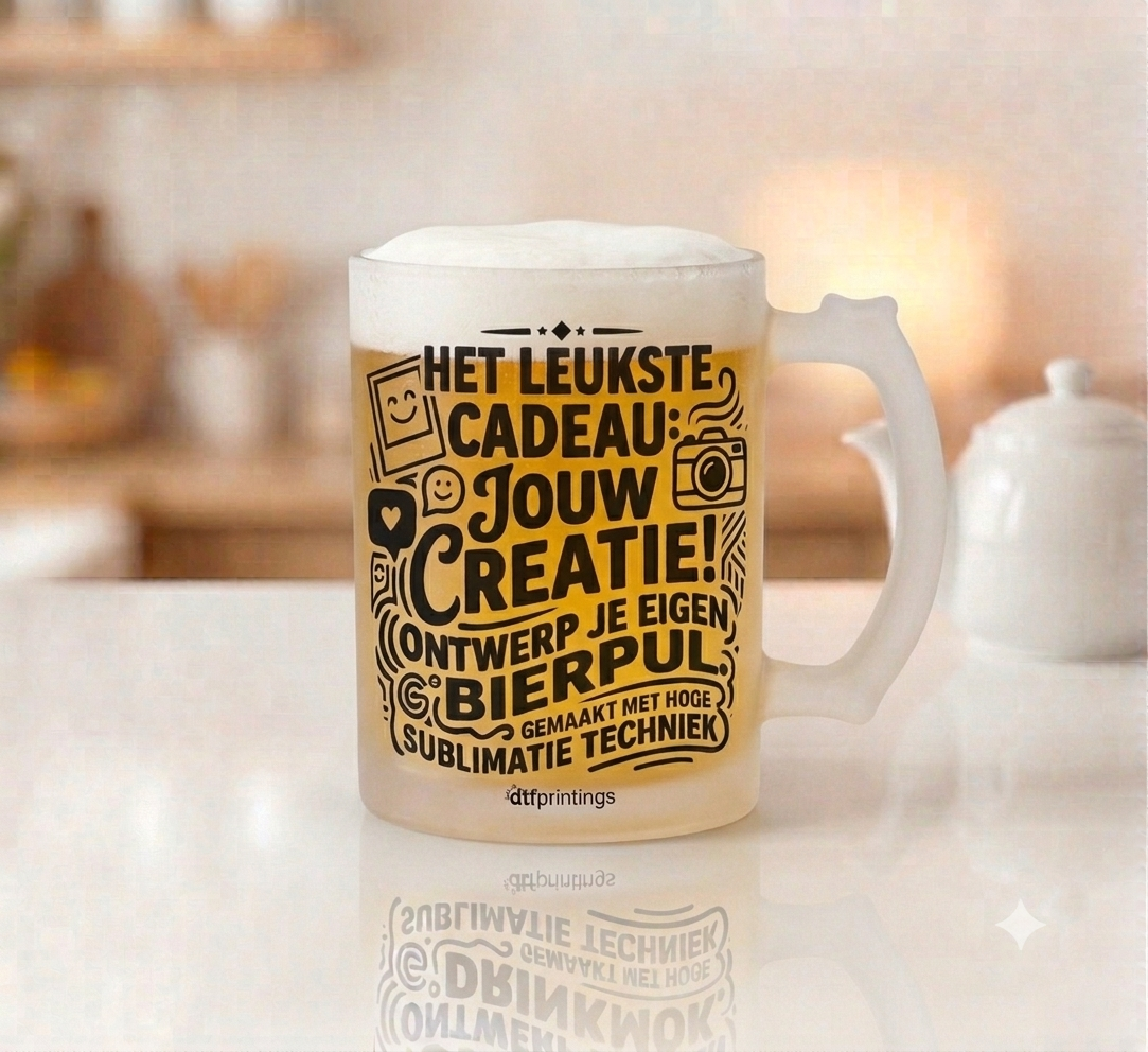 Bierpul  gepersonaliseerde mok 470 ML