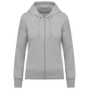 Kariban - K4031 - Ecologische damessweater met capuchon en ritssluiting