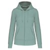 Kariban - K4031 - Ecologische damessweater met capuchon en ritssluiting