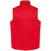 WK. Designed for Work - WK607 - Gewatteerde uniseks bodywarmer van polykatoen multi-zakken